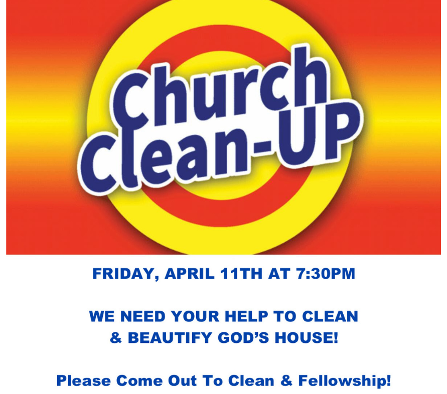 Church clean up