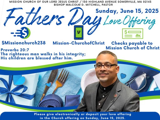 Father's day Love offering