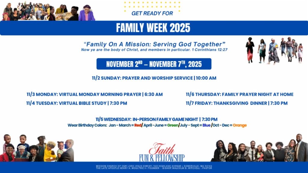 Family week 2025