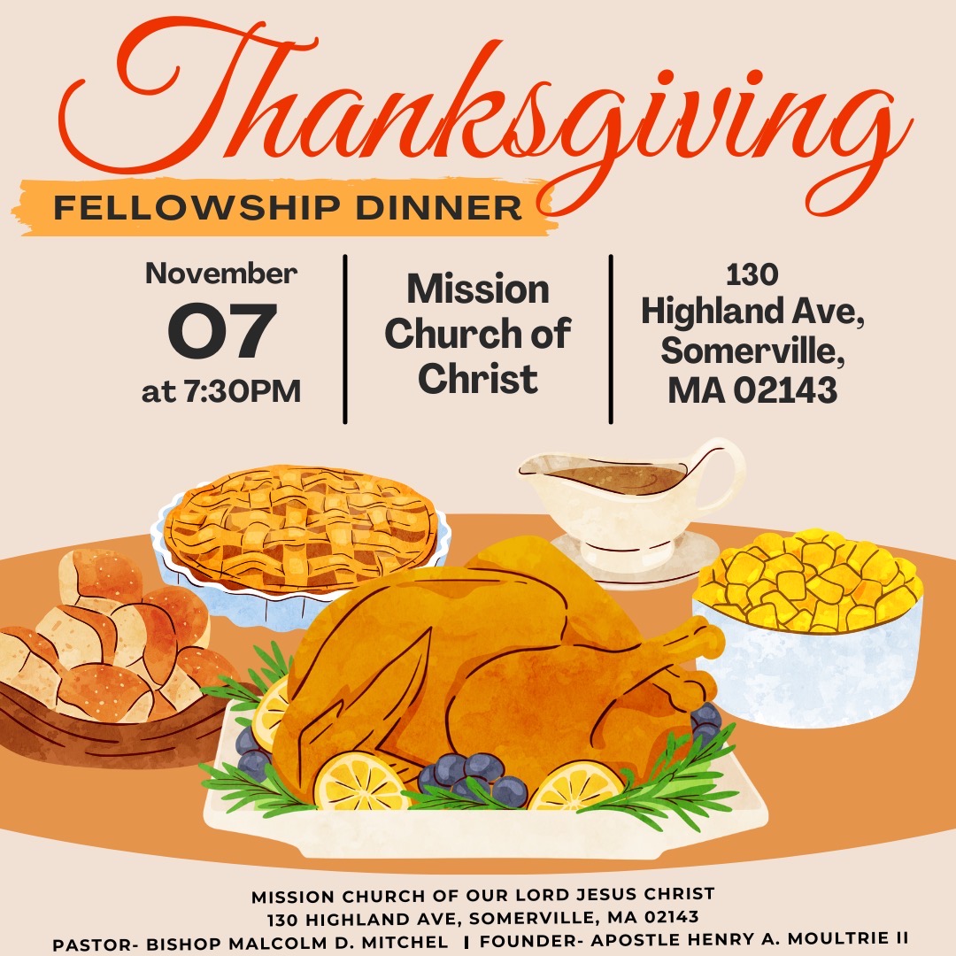 Thanksgiving Fellowship Dinner