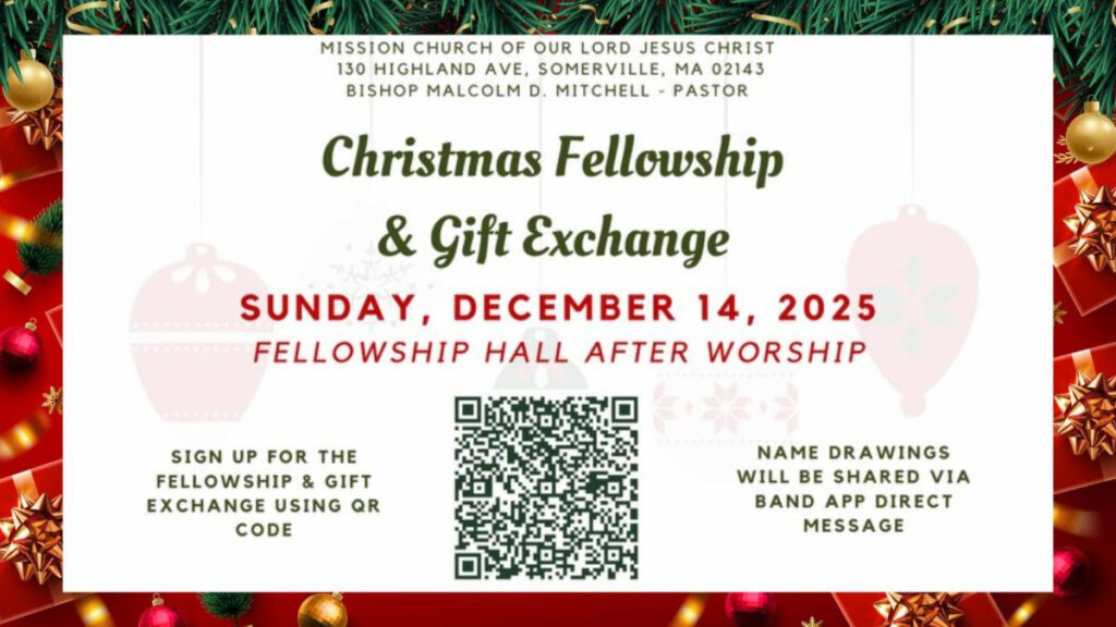 Christmas Fellowship and Gift Exchange