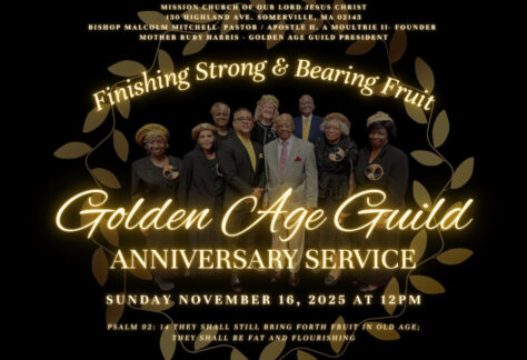 Golden Age Guild Anniversary Service
