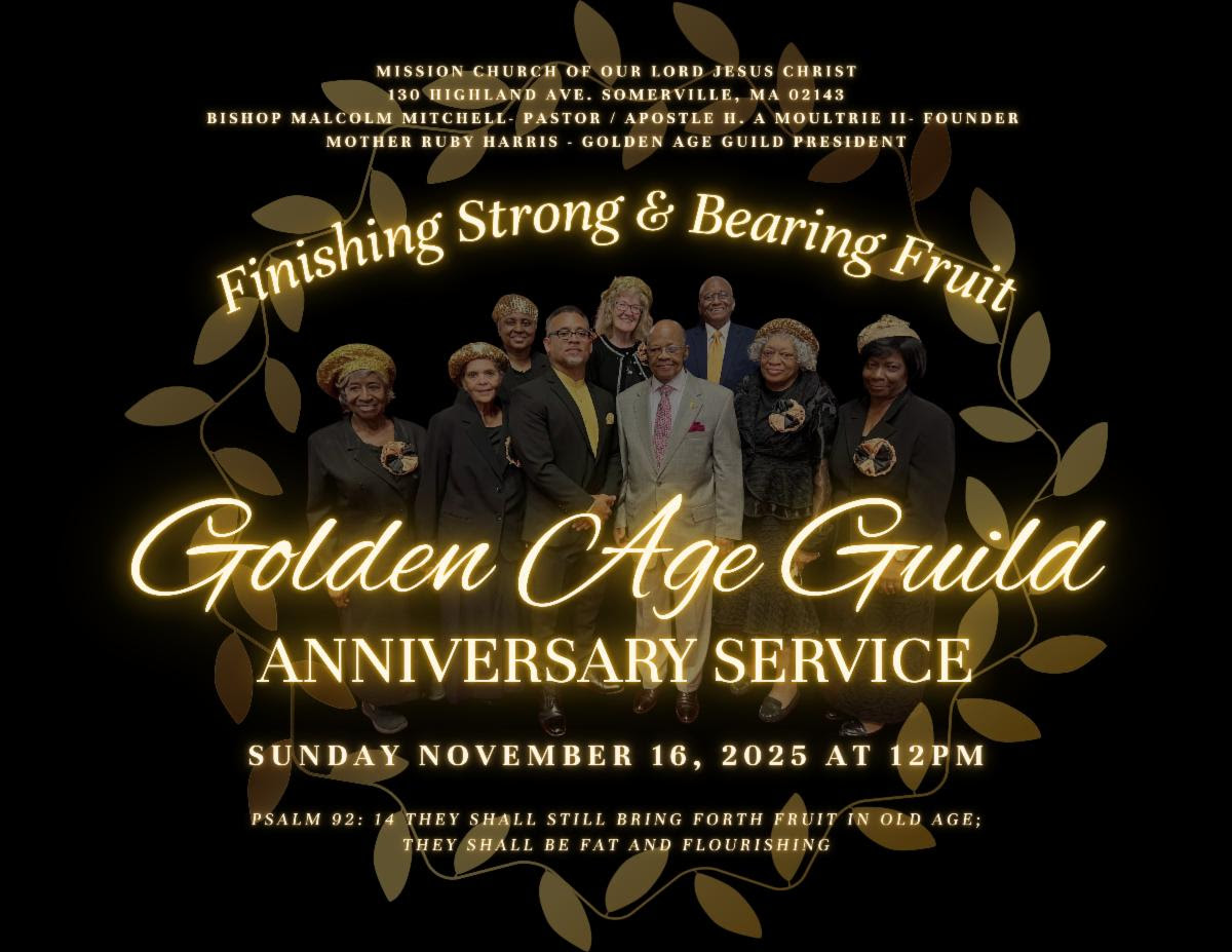 Golden Age Guild Anniversary Service
